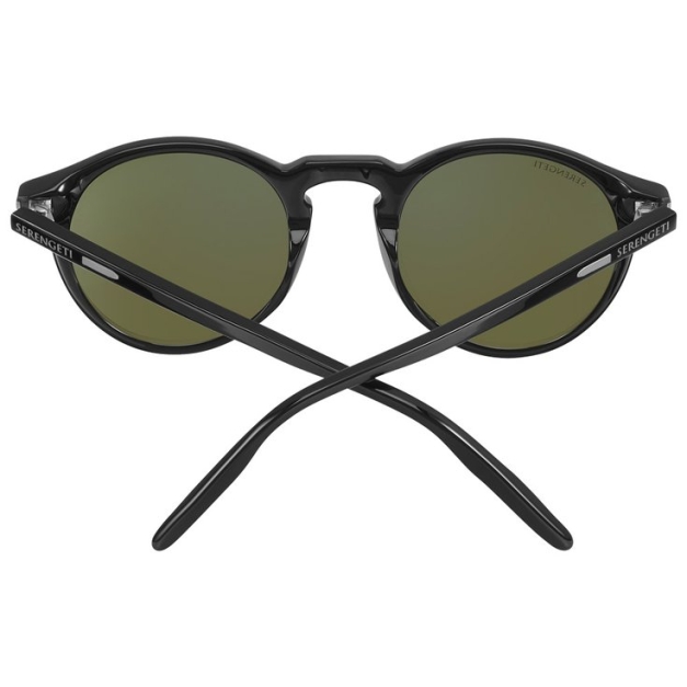 Lunettes de soleil Raffaele Shiny Black Polarized 555nm