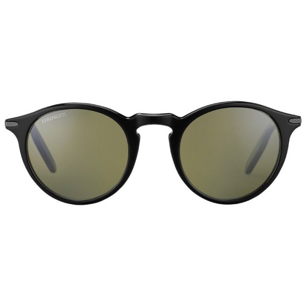 Lunettes de soleil Raffaele Shiny Black Polarized 555nm