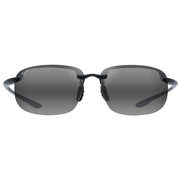 Lunettes de soleil Ho'okipa Xlarge Noir Brillant Neutral Grey MauiPure