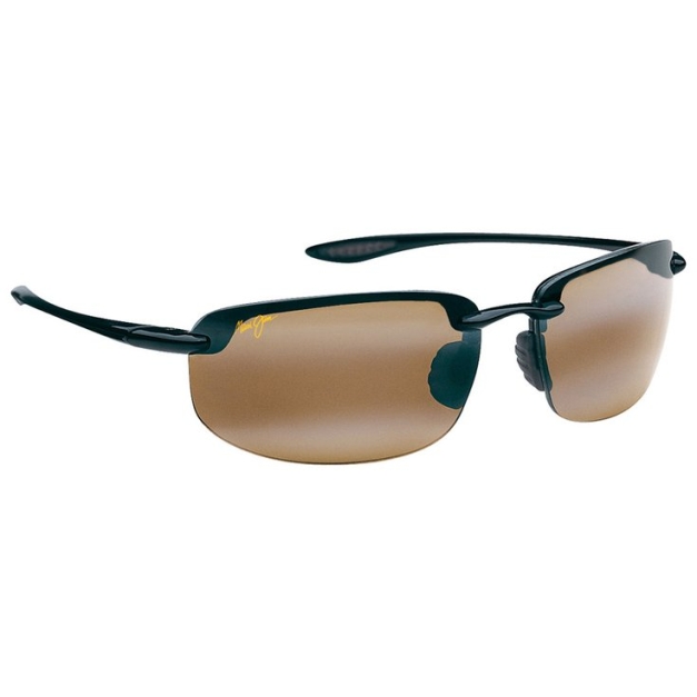 Lunettes de soleil Hookipa Noir Brillant Hcl Bronze Polycarbonate Bidegrade