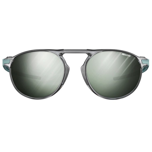 Lunettes de soleil Meta Gris Vert Or Reactiv 2-3 Glare Control