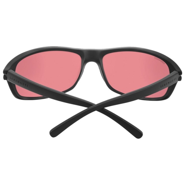 Lunettes de soleil Bormio Matte Black Saturn Polarized Sedona