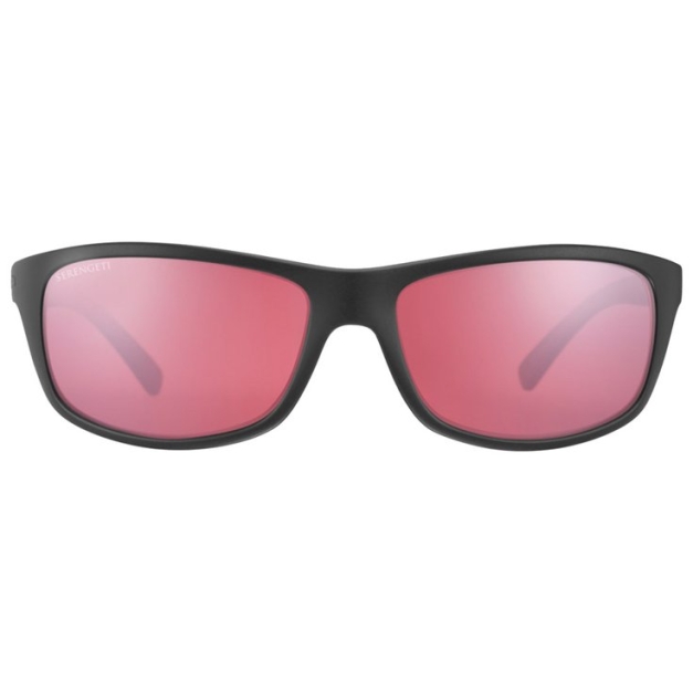 Lunettes de soleil Bormio Matte Black Saturn Polarized Sedona