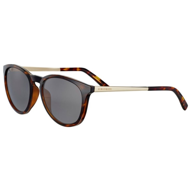 Lunettes de soleil Brawley Shiny Classic Tort Saturn Polarized Smoke