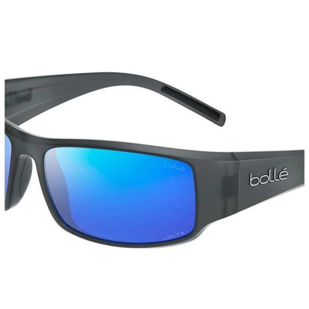 Lunettes de soleil King Black Crystal Matte Volt+ Offshore Polarized