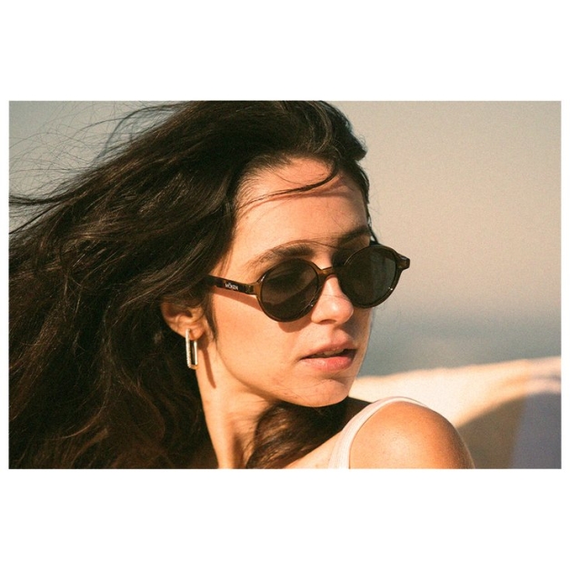 Lunettes de soleil Lyndon Kaki Tortoise Grey Cat.3 Polarized