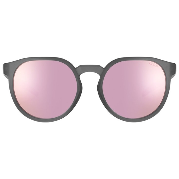 Lunettes de soleil Merit Black Crystal Matte Brown Pink Polarized