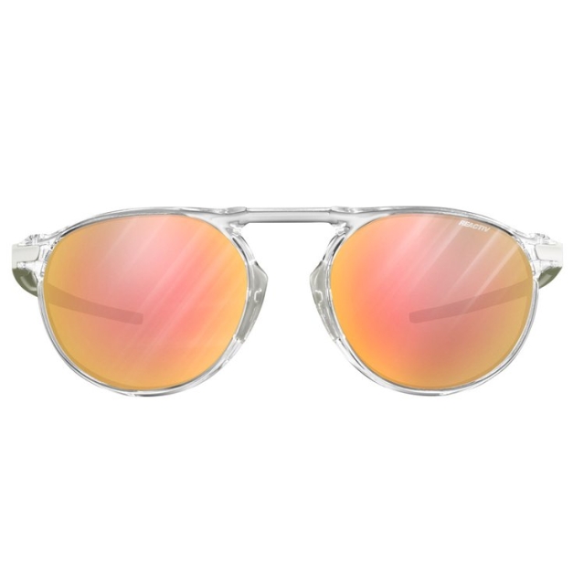 Lunettes de soleil Meta Cristal Brillant Gris Laiton Reactiv 2-3 Glare Control