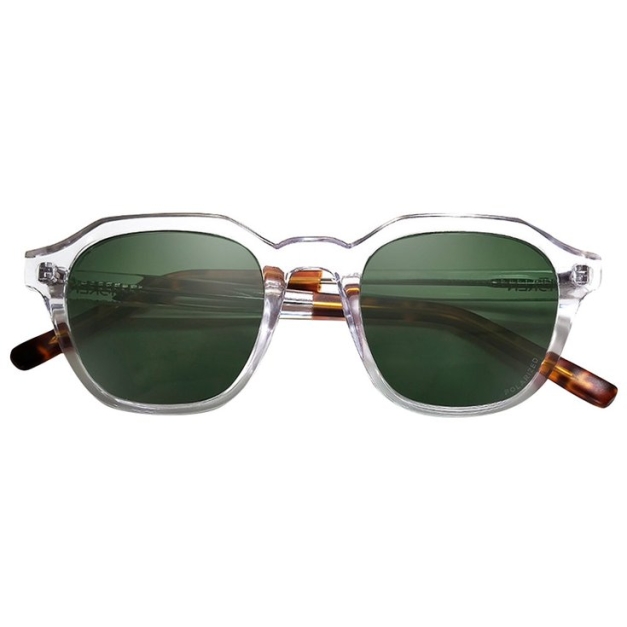 Lunettes de soleil Milton Cristal Tortoise Green Cat.3 Polarized
