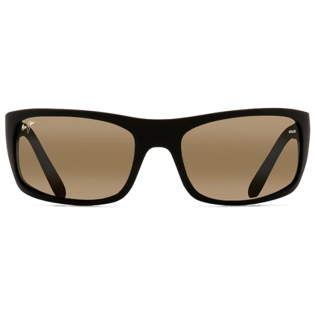 Lunettes de soleil Peahi Noir Mat Caoutchouc Hcl Bronze Minéral Superthin