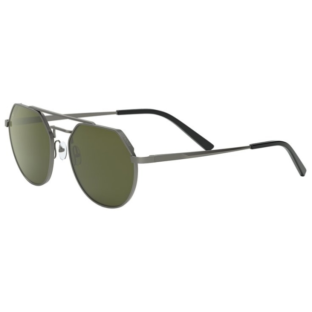 Lunettes de soleil Shelby Matte Gunmetal Saturn Polarized 555Nm Cat 2 To 3
