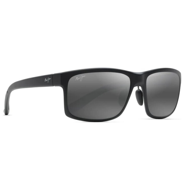 Lunettes de soleil  Pokowai Arch Noir Matte Gris Neutre MauiPure