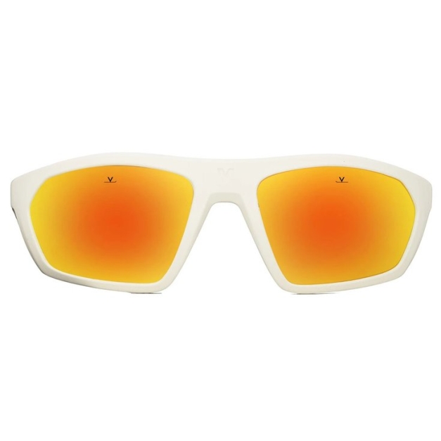 Lunettes de soleil Air 2010 Large Blanc Mat Rouge Pure Grey Red Flashed