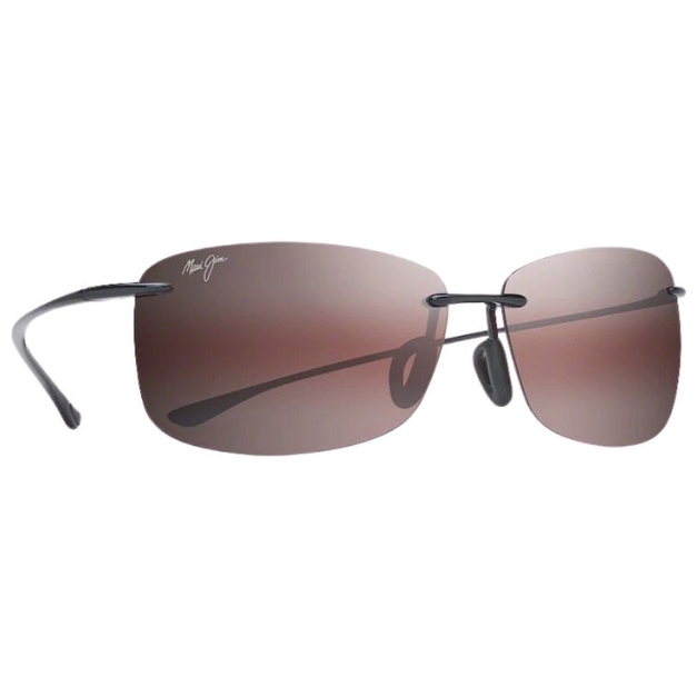 Lunettes de soleil Akau Black Gloss Mauipure Lt Maui Rose