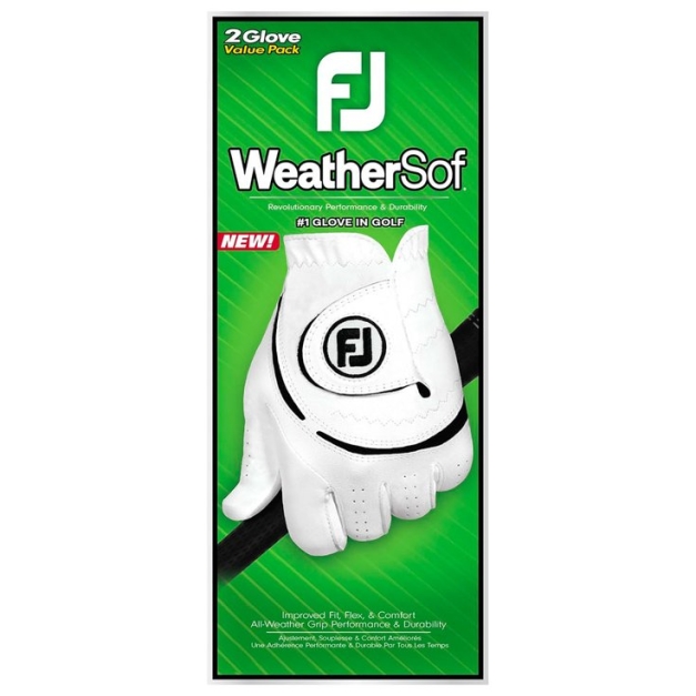 Gants synthetiques classiques (Unité) Weathersof Women Pack de 2 White