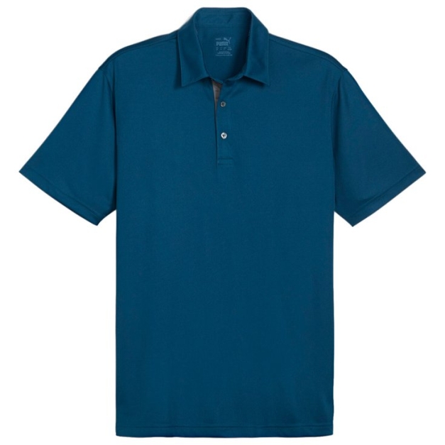 Polo Pure Solid Polo Sleeve Ocean Tropic