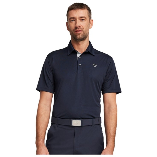 Polo Pure Solid Polo Deep Navy