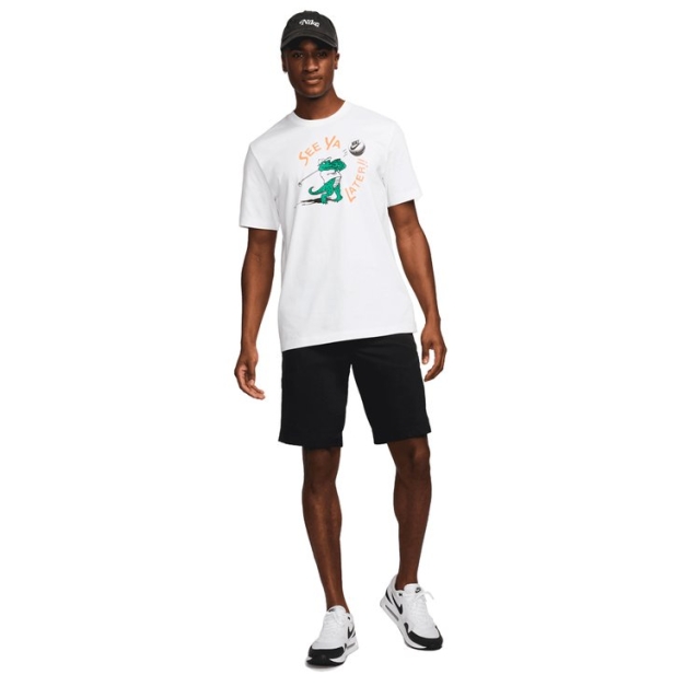 Tee-shirt Tee Golf White