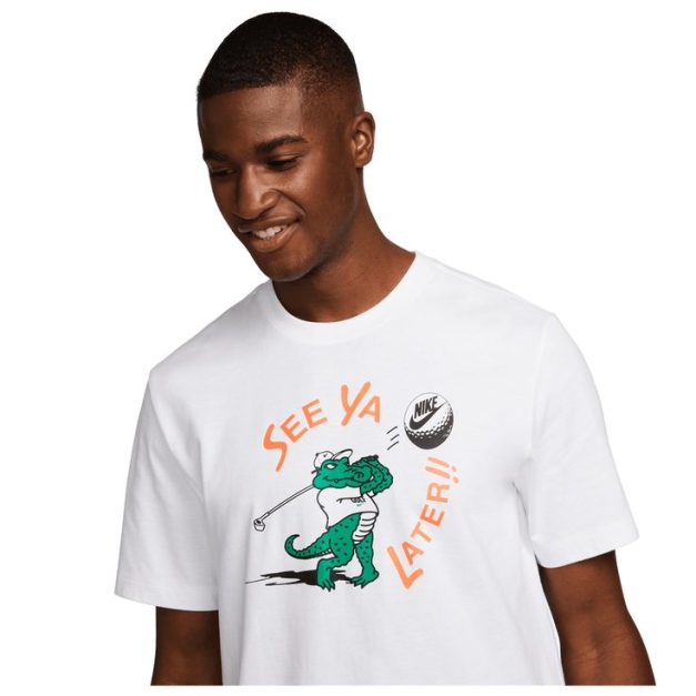 Tee-shirt Tee Golf White