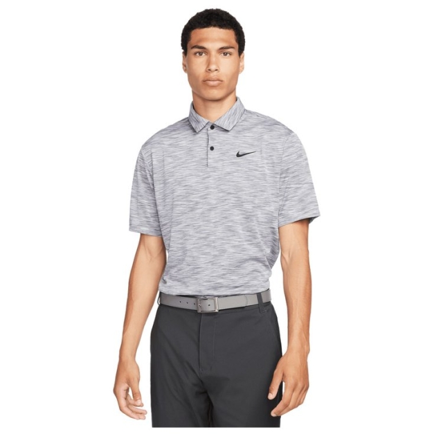 Polo Dri Fit Victory Hz Top Smoke Grey Black