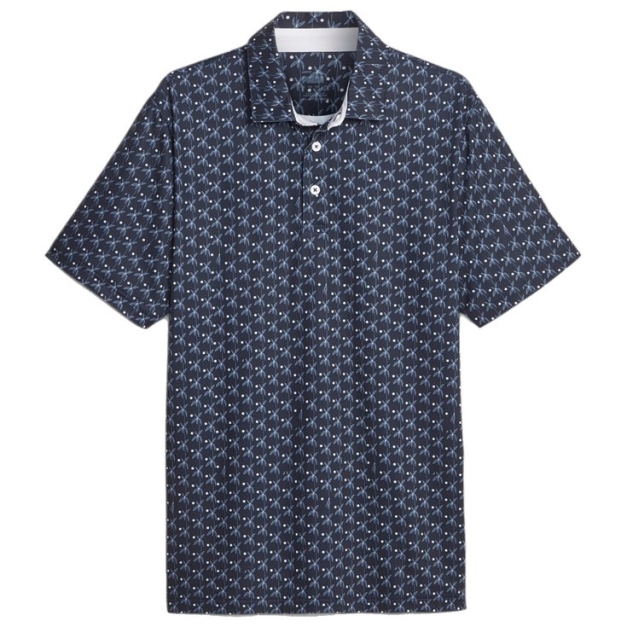 Polo Mattr Palms Polo Navy Blazer White Glow