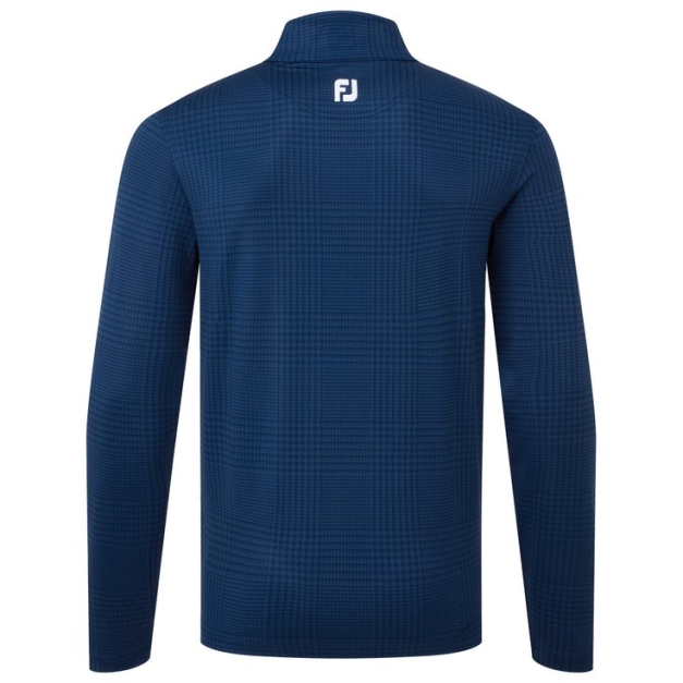 Pull Glen Plaid Print Chill-Out Navy