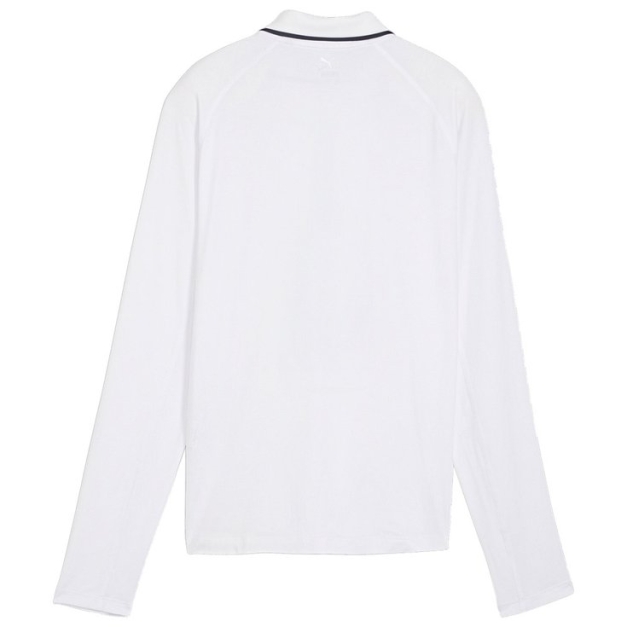 Polo W You-V LS Polo White Glow