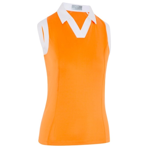 Polo Colorblock Polo Papaya