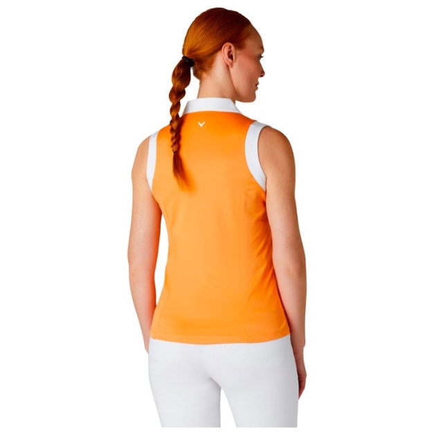 Polo Colorblock Polo Papaya