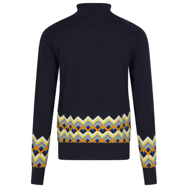 Pull Flighted By Style Turtle Neck Navy