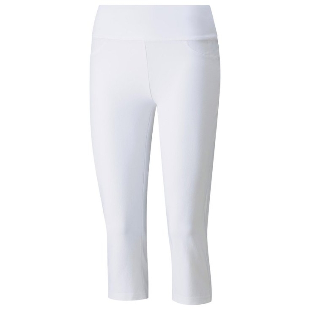 Pantacourt Women's Powershape Capri Bight White