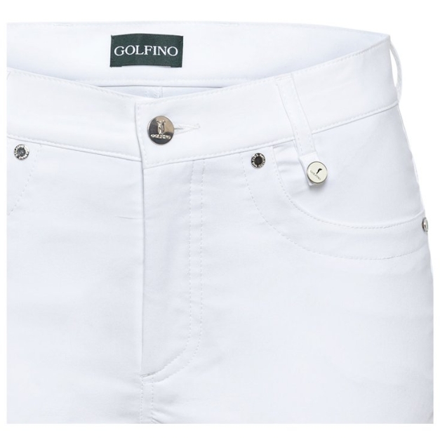 Pantacourt The Sofia Capri Optic White