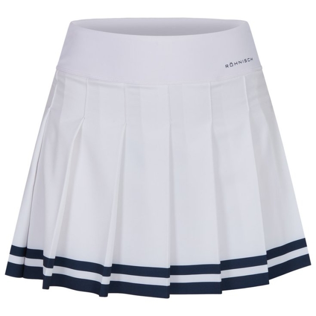 Jupe Mira Pleated Skort White