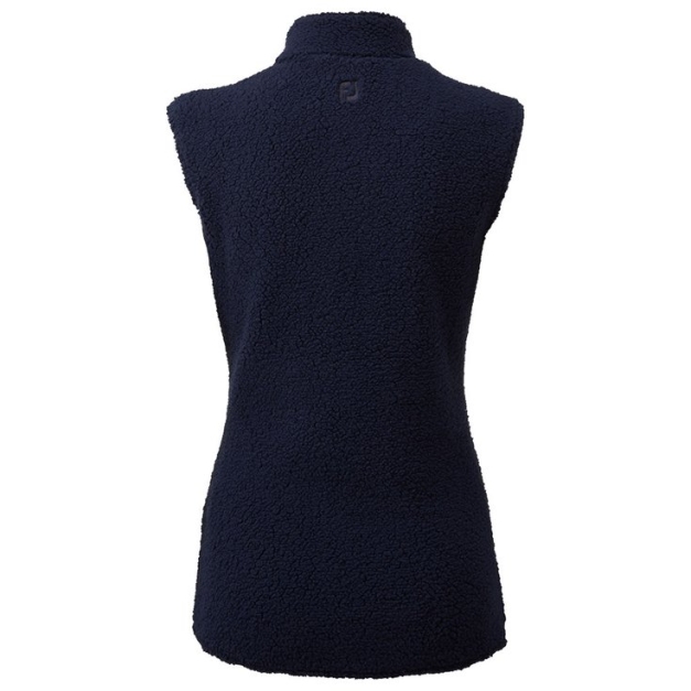 Veste Sherpa Vest Women Navy