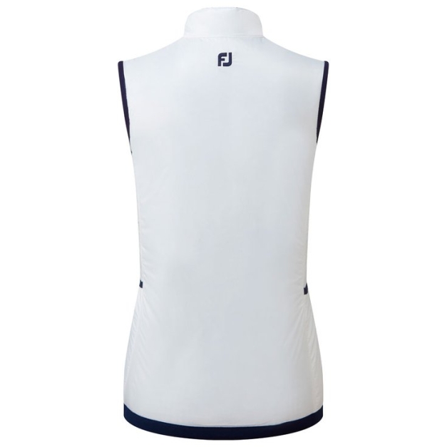 Veste Reversible Insulated Vest W White Navy