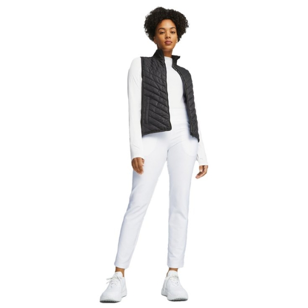 Veste W Frost Quilted Vest Black