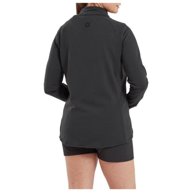 Veste Women's Hybrid Jacket Black With Chevron Print