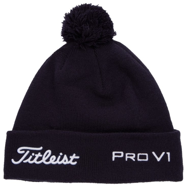 Bonnet Tour Pom Pom Navy White