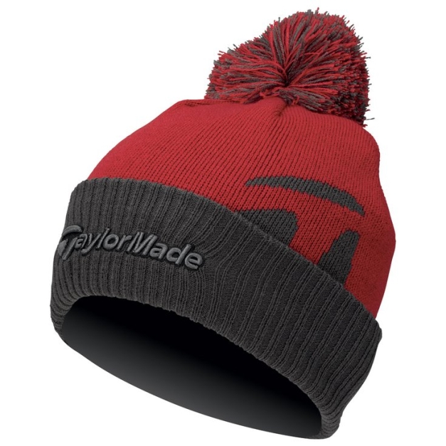 Bonnet Bobble Beanie Red