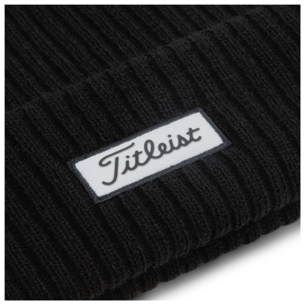 Bonnet Charleston Cuff Knit Black White