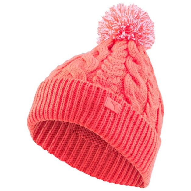 Bonnet Cable Pom Carnation Pink Bright White