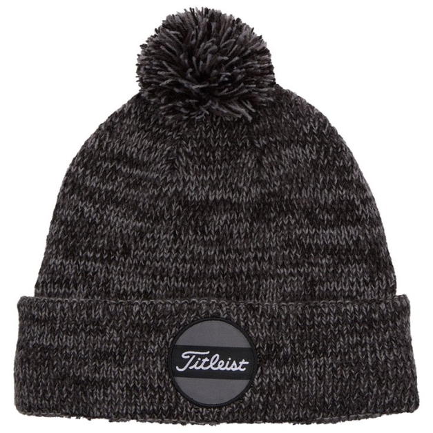 Bonnet Junior Boadwalk Pom Pom Heather Black