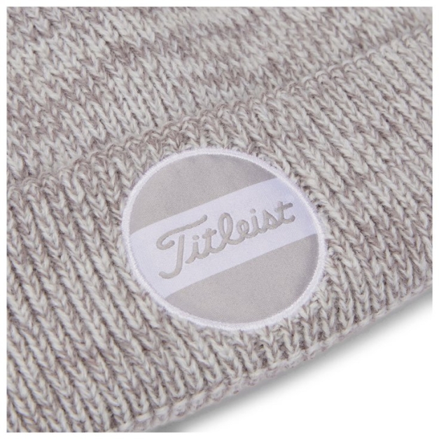 Bonnet Junior Boadwalk Pom Pom Heather White