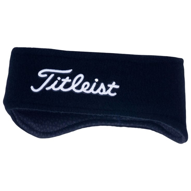 Bandeau Merino Earband Navy White