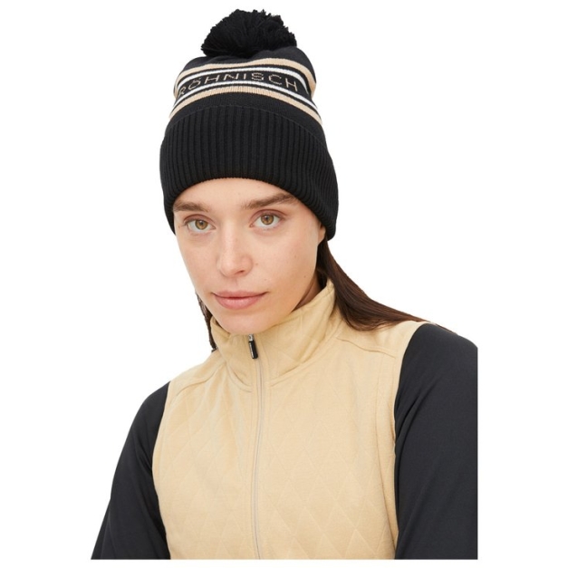 Bonnet Sporty Pom Beanie Black