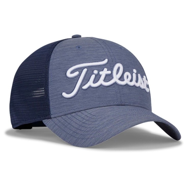 Casquette Players Space Dye Mesh Navy White