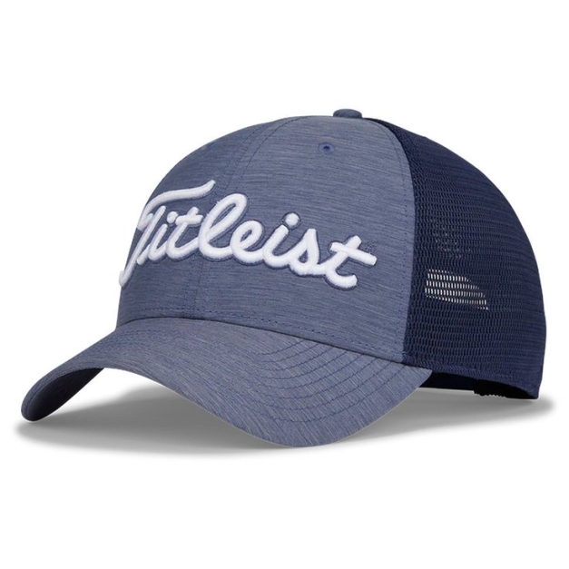 Casquette Players Space Dye Mesh Navy White