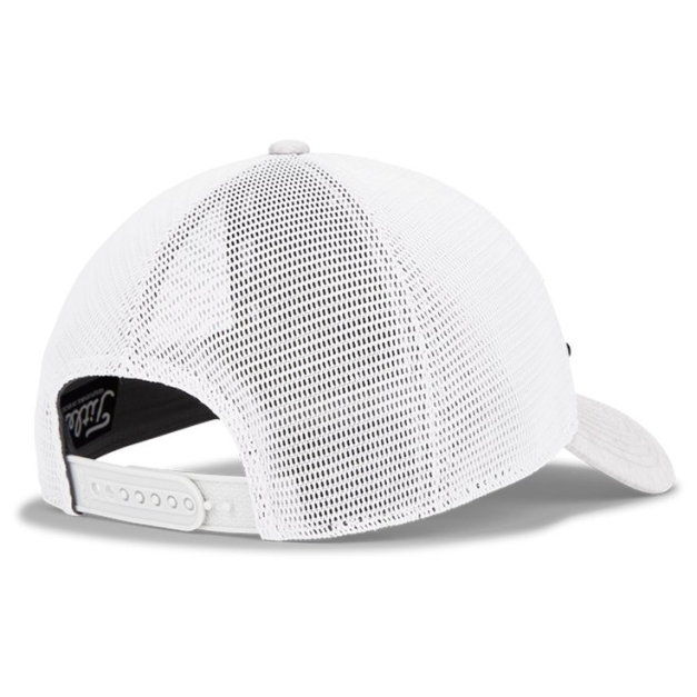Casquette Players Space Dye Mesh White Black