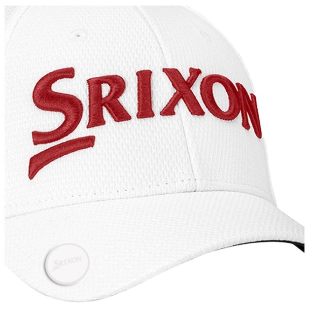 Casquette Ball Marker White Red