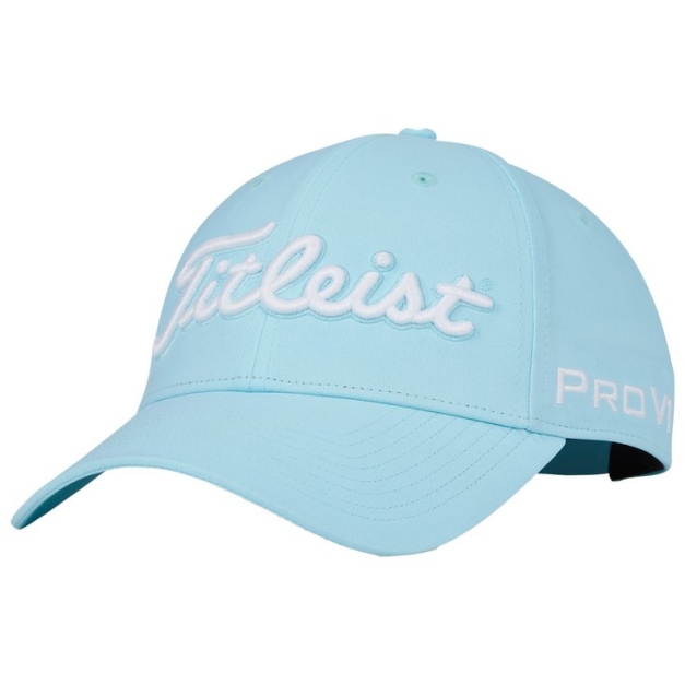 Casquette Tour Performance Aqua Surf White